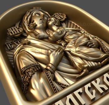 3D model Tolgskaya Mother of God (STL)